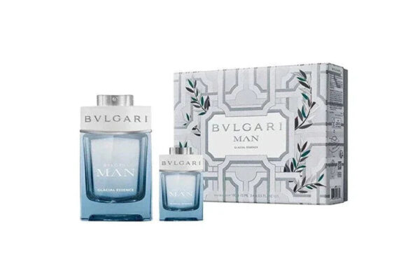 Bvlgari Man Glacial Essence EAU DE PARFUM SPRAY Set for MEN