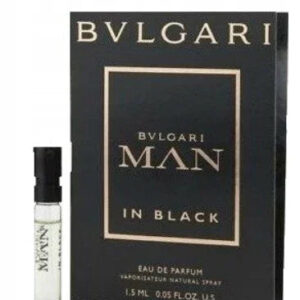 Bvlgari Man in Black Eau de Parfum for Men – 0.05 oz