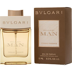 Bvlgari Man Terrae Essence by Bvlgari Eau de Parfum Spray 0.5 oz for Men