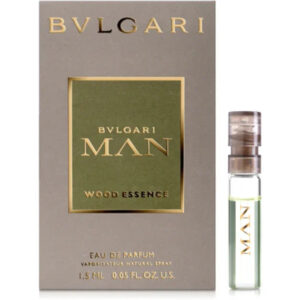 Bvlgari Man Wood Essence Eau de Parfum for Men – 0.05 oz