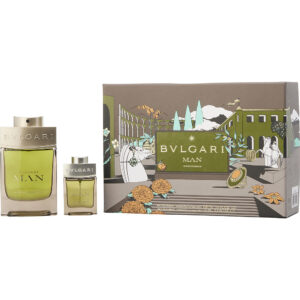 Bvlgari Man Wood Essence EAU DE PARFUM SPRAY Gift Set for Men