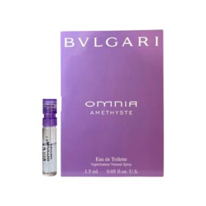 Bvlgari Omnia Amethyste Eau de Toilette for Women – 0.05 oz