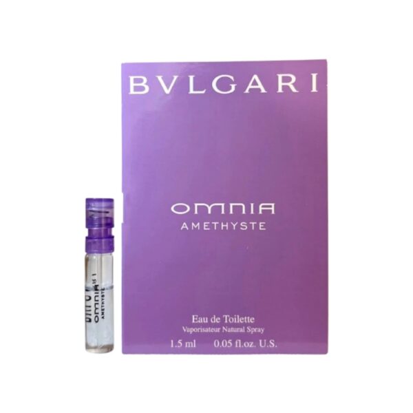 Bvlgari Omnia Amethyste Eau de Toilette for Women – 0.05 oz