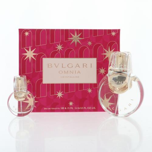 Bvlgari Omnia Crystalline 2 piece v2 Eau de Toilette for Women – 2 piece gift set - v2