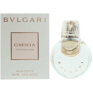 Bvlgari Omnia Crystalline Eau de Toilette for Women – 3.4 oz