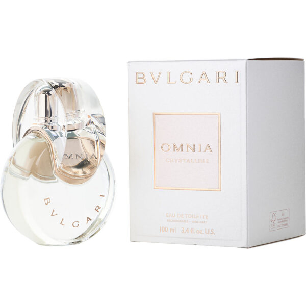 Bvlgari Omnia Crystalline Eau de Toilette for Women – 3.4 oz