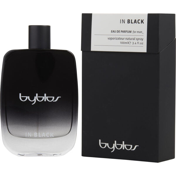 Byblos In Black Eau de Parfum for Men – 3.4 oz