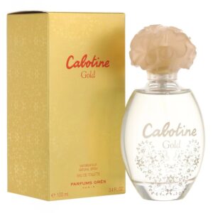 Cabotine Gold Gres Eau de Toilette for Women – 3.4 oz