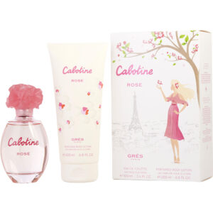 Cabotine Rose by Parfums Gres Women's Fragrance Gift Set
