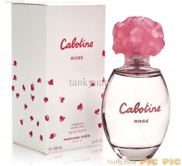 Cabotine Rose Eau de Toilette Spray for Women 1.7 oz