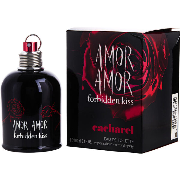 Cacharel Amor Amor Forbidden Kiss Eau de Toilette for Women – 3.4 oz