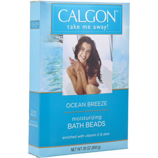 Calgon Ocean Breeze Bath Beads 30 oz Women's Fragrance