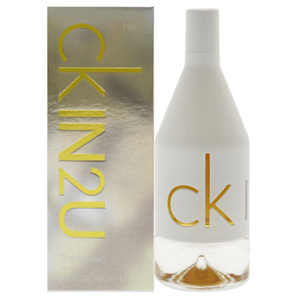 Calvin Klein CK In2u Eau de Toilette for Women – 3.4 oz