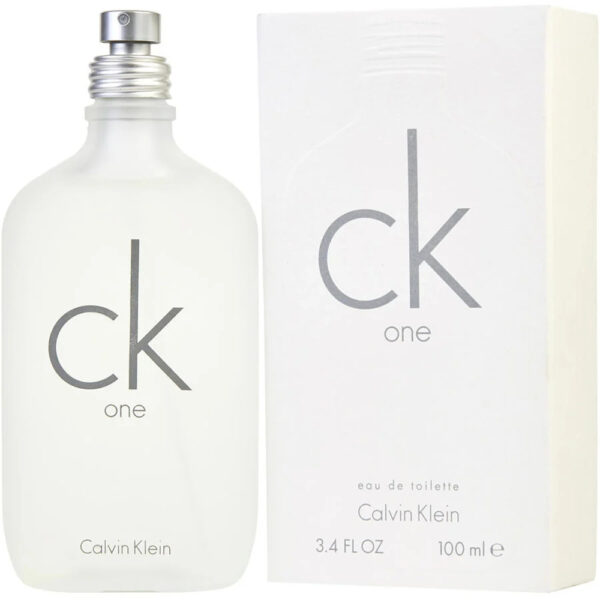 Calvin Klein Ck One Eau de Toilette for Unisex – 3.4 oz