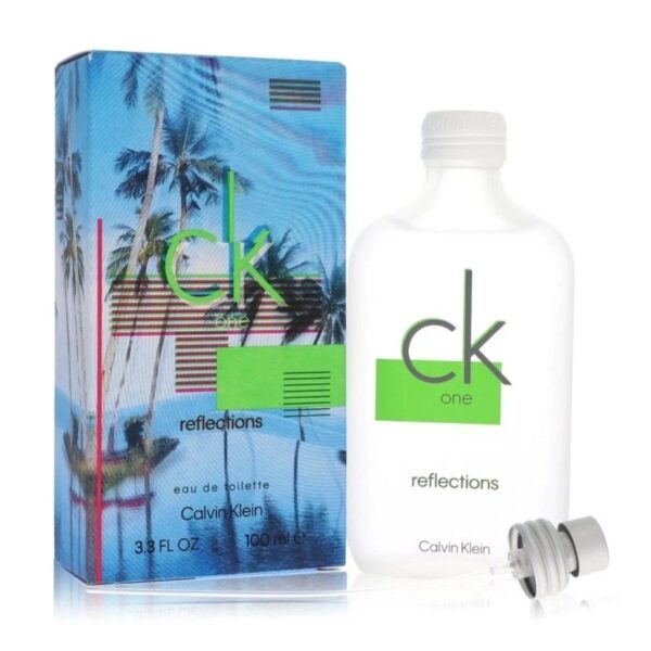 Calvin Klein Ck One Reflections Eau de Toilette for Unisex – 3.3 oz