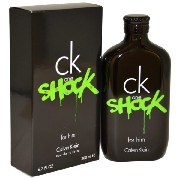 Calvin Klein Ck One Shock Eau de Toilette for Men – 6.7 oz