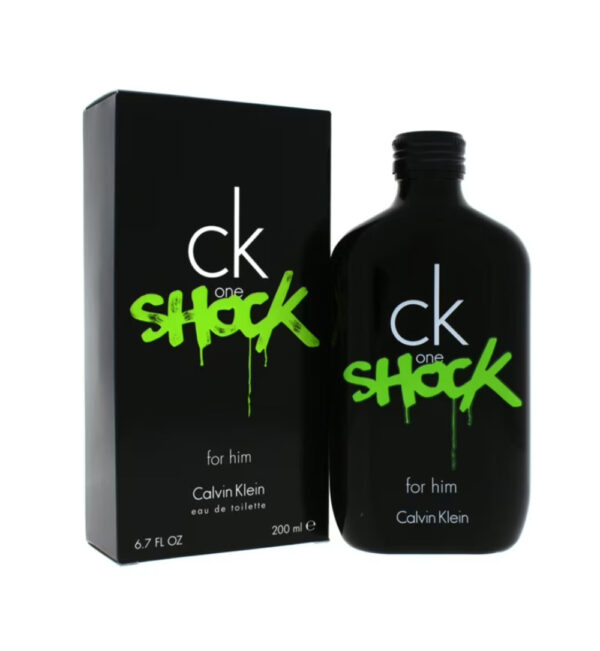 Calvin Klein Ck One Shock Eau de Toilette for Men – 6.7 oz