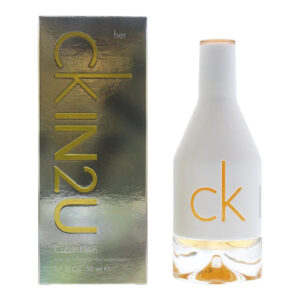 Calvin Klein CkIN2U Her Eau de Toilette for Women – 1.6 oz