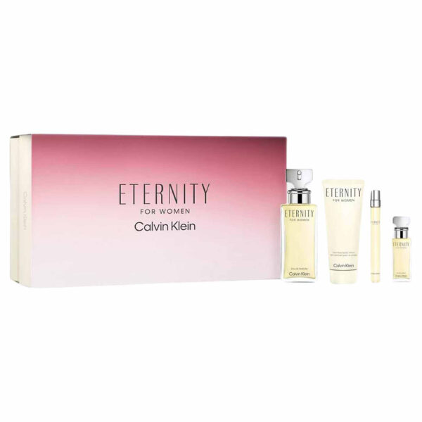 Calvin Klein Eternity 4 Piece Eau de Parfum for Women