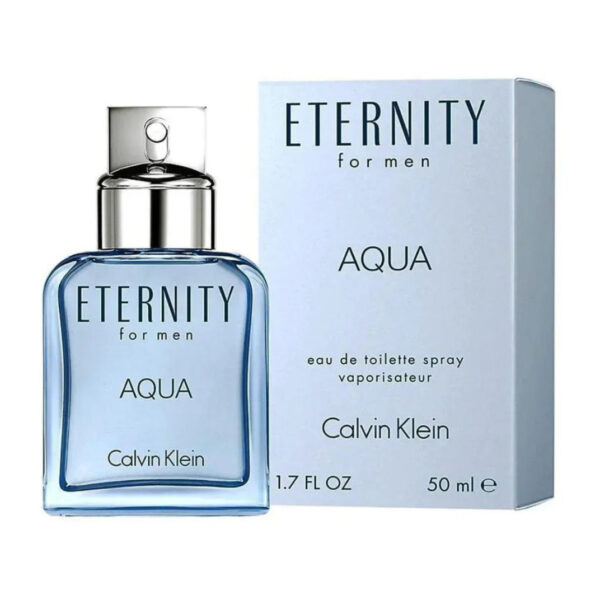 Calvin Klein Eternity Aqua Eau de Toilette for Men – 1.7 oz