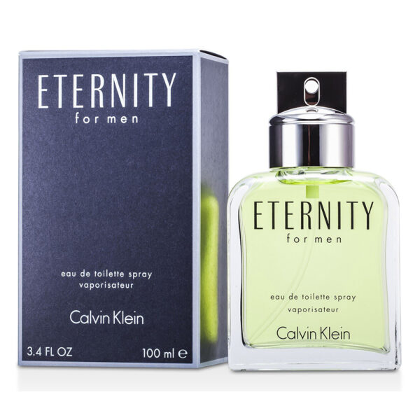 Calvin Klein Eternity Eau de Toilette for Men – 3.4 oz