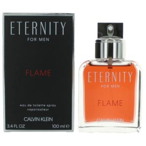 Calvin Klein Eternity Flame Eau de Toilette for Men – 3.4 oz