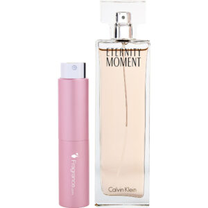 Calvin Klein Eternity Moment TRAVEL Eau de Parfum for Women – 0.27 oz
