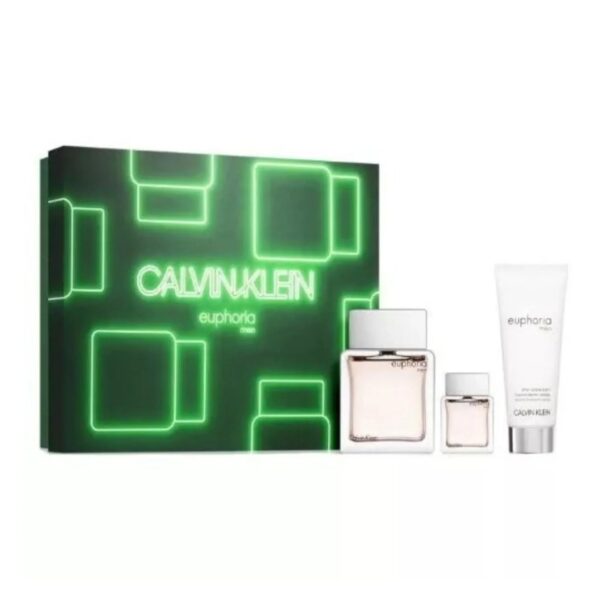 Calvin Klein Euphoria Men 3 piece Eau de Toilette for Men – 3 piece gift set