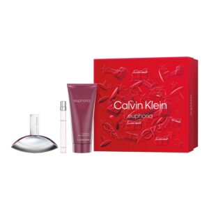 Calvin Klein Euphoria 3 piece v3 Eau de Parfum for Women – 3 piece gift set - v3