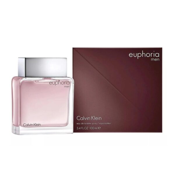 Calvin Klein Euphoria Men Eau de Toilette for Men – 3.4 oz