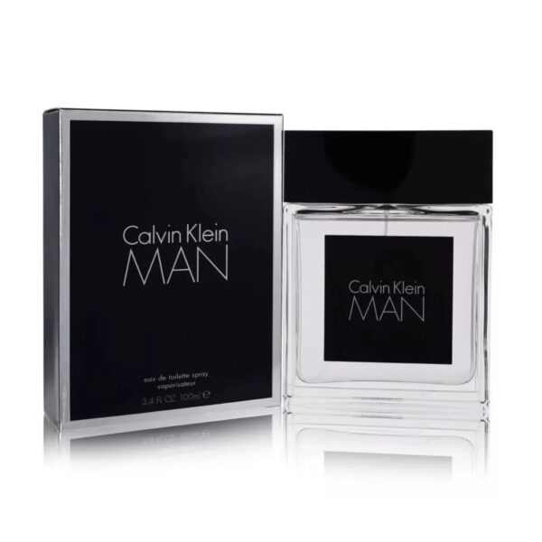 Calvin Klein Man Eau de Toilette for Men – 3.4 oz
