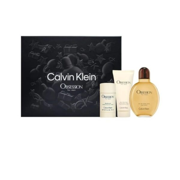 Calvin Klein Obsession 3 piece Eau de Toilette for Men – 3 piece gift set