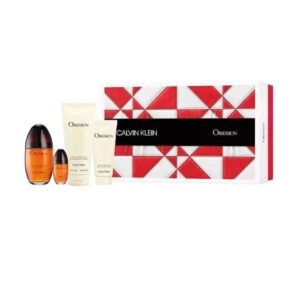Calvin Klein Obsession 4 piece Eau de Parfum for Women – 4 piece gift set