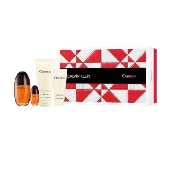 Calvin Klein Obsession 4 piece Eau de Parfum for Women – 4 piece gift set