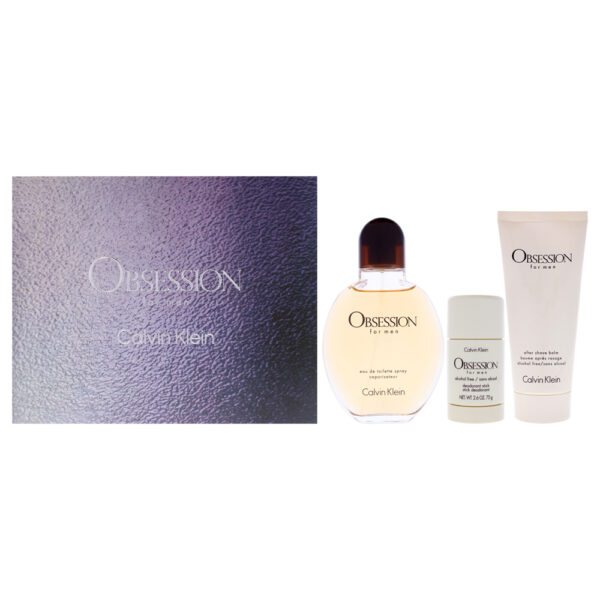 Calvin Klein Obsession After Shave Balm and Deodorant Eau de Toilette for Men