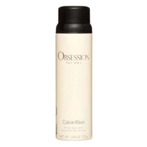 Calvin Klein Obsession All Over Body Spray for Men – 5.4 oz