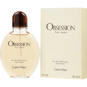 Calvin Klein Obsession Eau de Toilette for Men – 4 oz