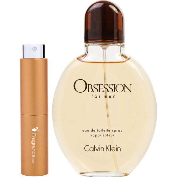 Calvin Klein Obsession TRAVEL Eau de Toilette for Men – 0.27 oz