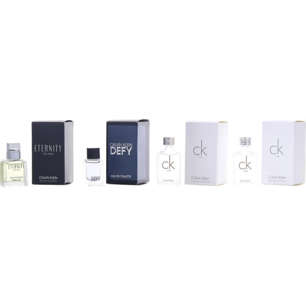 Calvin Klein Men's Mini Fragrance Variety Set - 4 Pieces, 0.33 oz Each