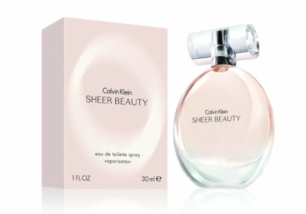 Calvin Klein Sheer Beauty Eau de Toilette for Women – 1 oz