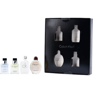 Calvin Klein Variety 4-Piece Men's Mini EDT Set - 0.5 oz Each