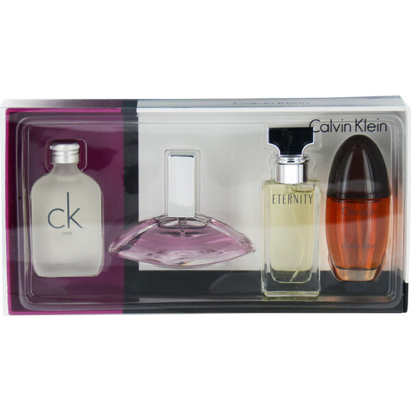 Calvin Klein Variety 4-Piece Women's Mini Fragrance Gift Set