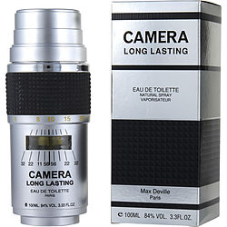 Camera by Max Deville EDT Spray for Men - 3.4 oz
