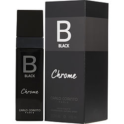 Carlo Corinto Black Chrome EDT Spray 3.3 OZ for Men