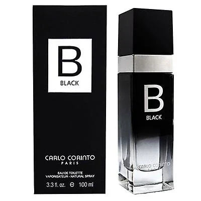Carlo Corinto Black Eau de Toilette for Men – 3.3 oz