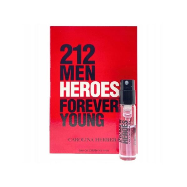 Carolina Herrera 212 Heroes Eau de Toilette for Men – 0.05 oz