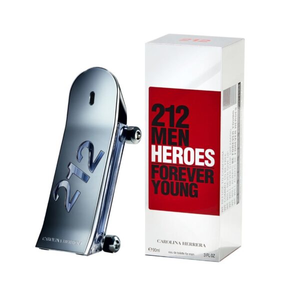 Carolina Herrera 212 Heroes Eau de Toilette for Men – 3 oz