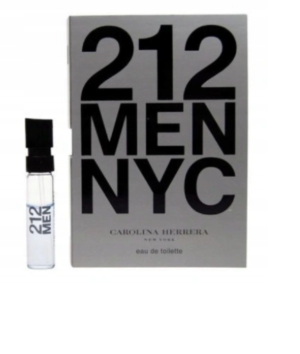 Carolina Herrera 212 NYC Eau de Toilette for Men – 0.05 oz