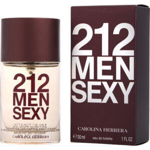 Carolina Herrera 212 Sexy Eau de Toilette for Men – 1 oz
