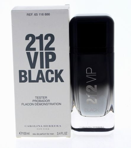 Carolina Herrera 212 Vip Black Eau de Parfum for Men – 3.4 oz